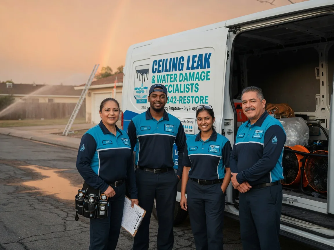 Ceiling Leak Cleanup company in Union Center, WI