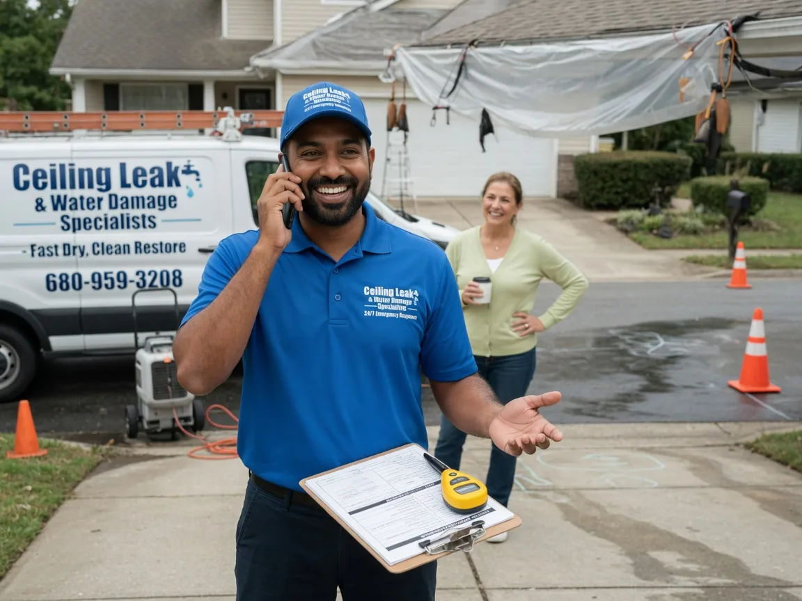 Ceiling Leak Cleanup Union Center, WI FAQs
